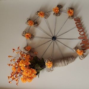 💥FALL SALE💥Handmade With Love By The Smith Sisters ♥️ Wheel Welcome Sign